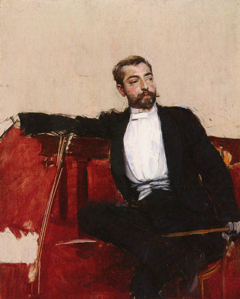 Giovanni Boldini Portrait of John Singer Sargent